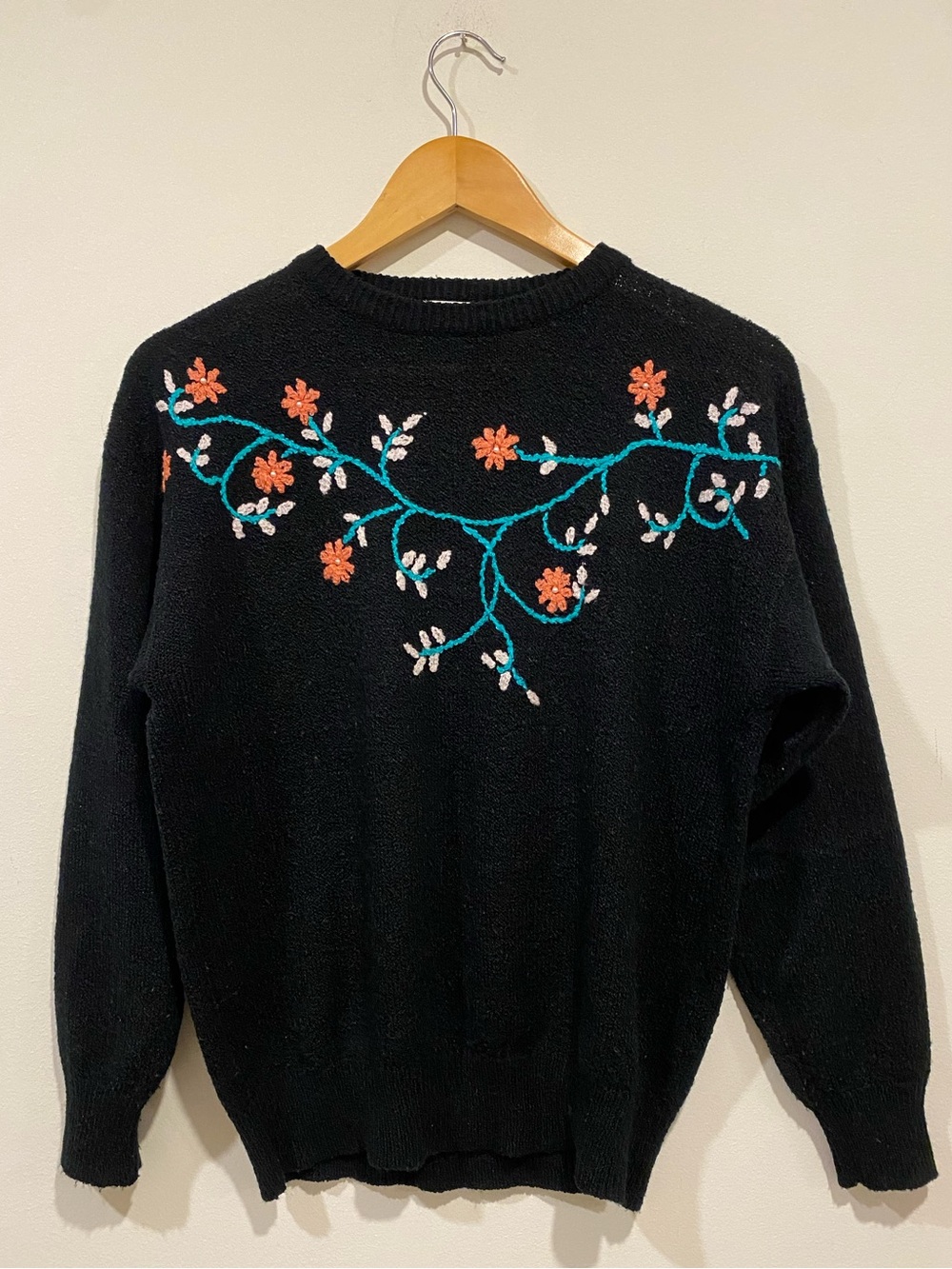 VINTAGE Sportsgirl floral sweater